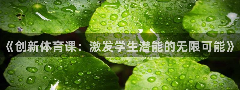 MK体育官方正版app娱乐首页官网下载：《创新体育课